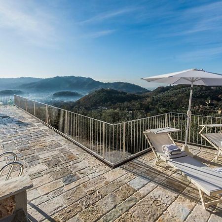 Charming Farmhouse In The Hills, Private Pool, Sea View, Dream Panorama Camaiore Ngoại thất bức ảnh