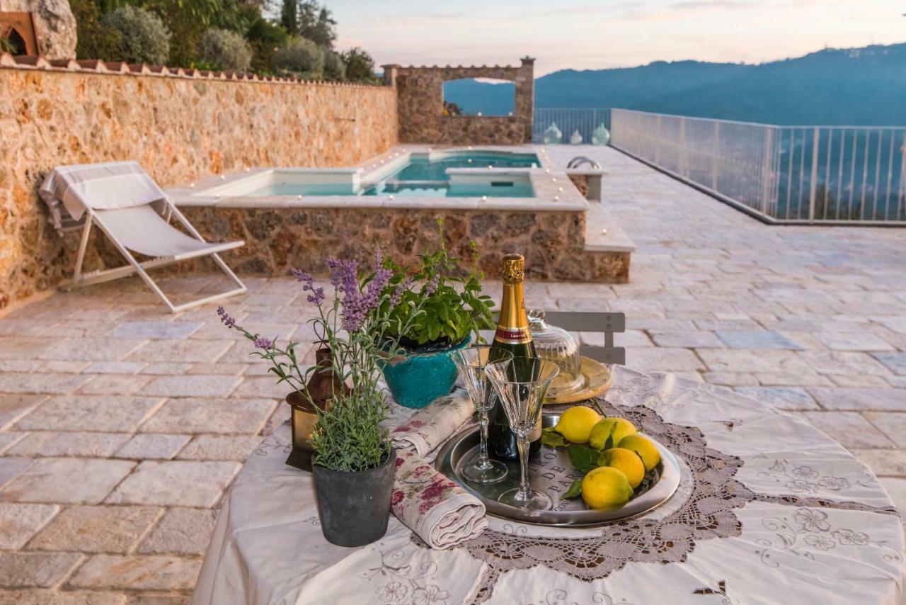 Charming Farmhouse In The Hills, Private Pool, Sea View, Dream Panorama Camaiore Ngoại thất bức ảnh