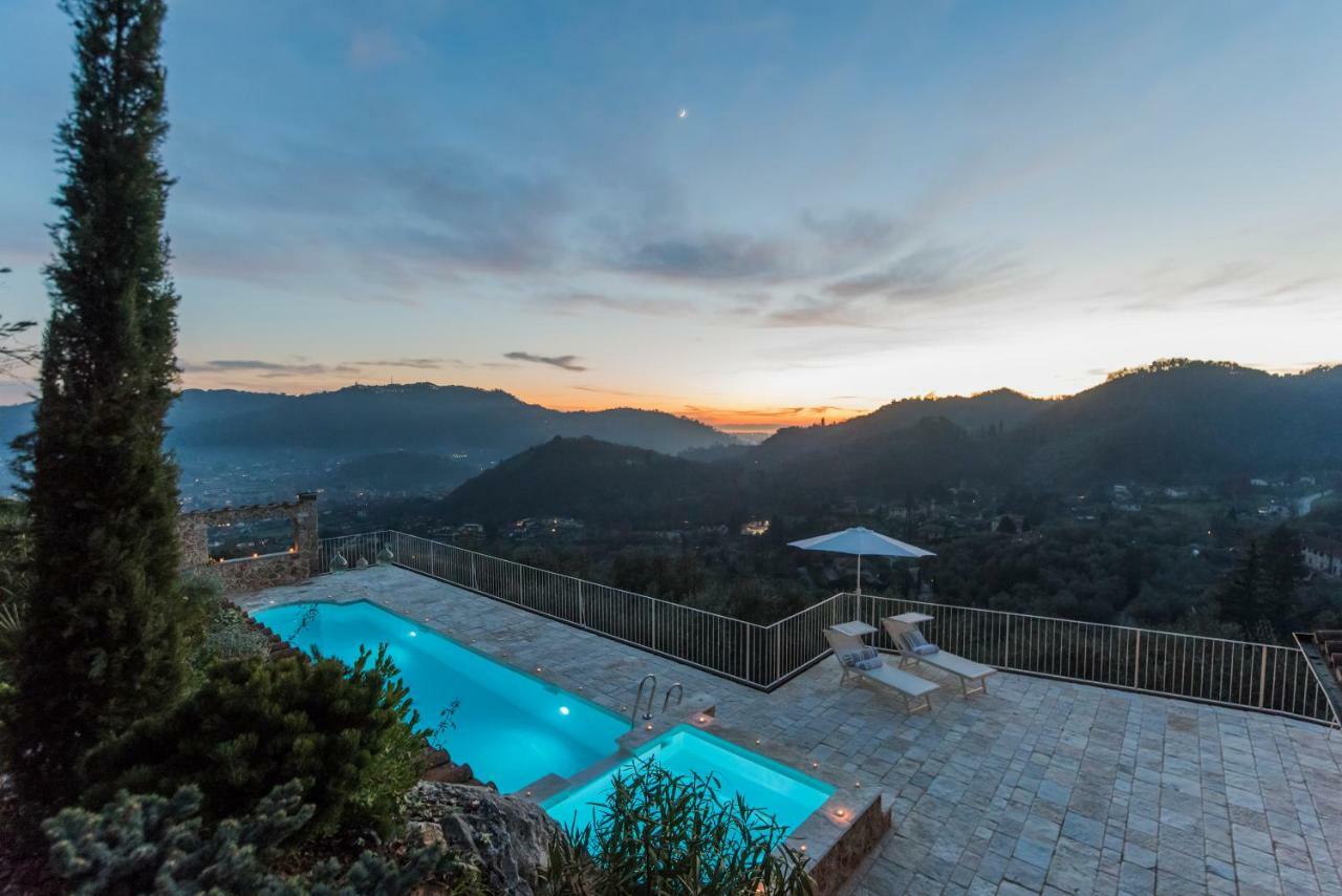 Charming Farmhouse In The Hills, Private Pool, Sea View, Dream Panorama Camaiore Ngoại thất bức ảnh