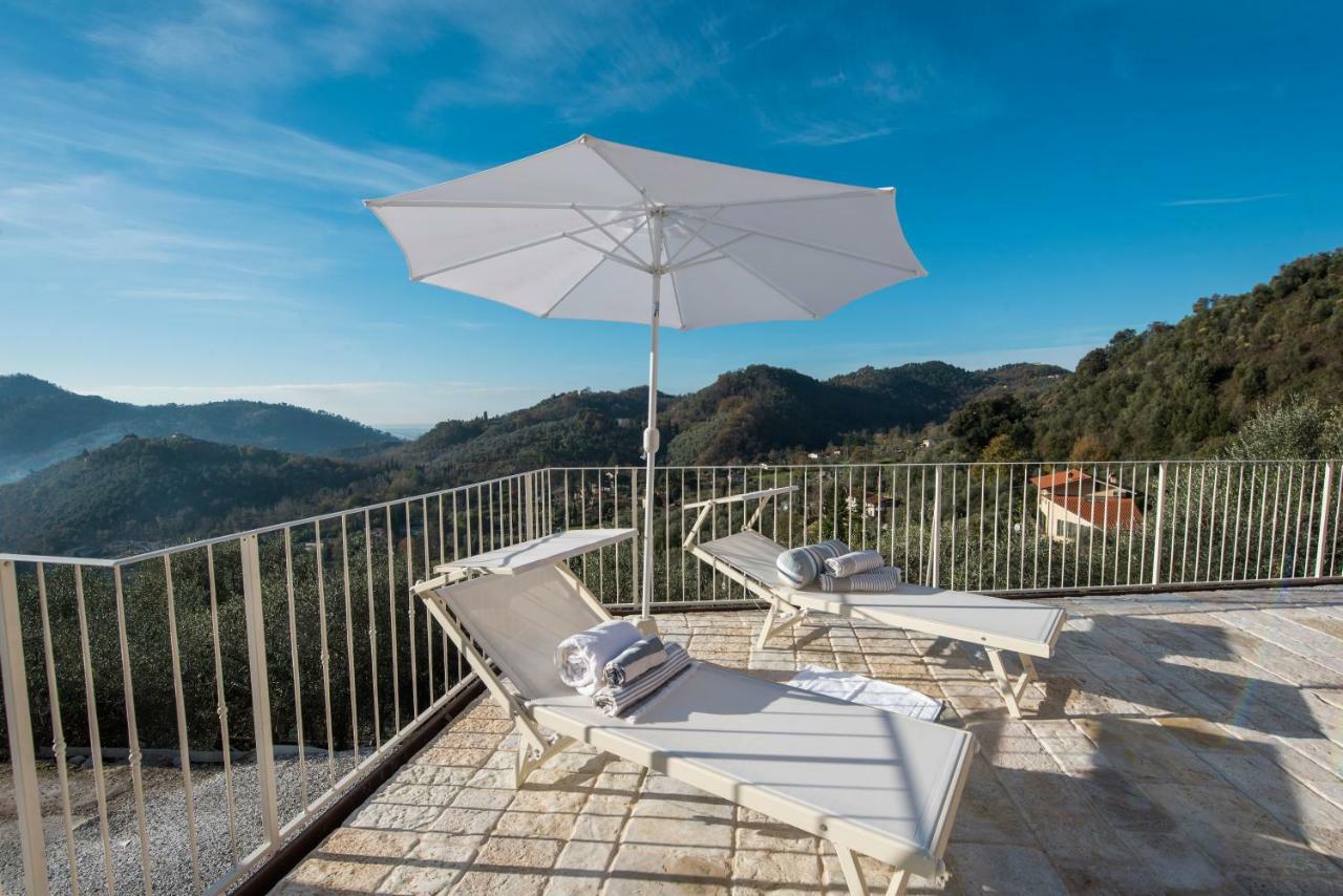 Charming Farmhouse In The Hills, Private Pool, Sea View, Dream Panorama Camaiore Ngoại thất bức ảnh