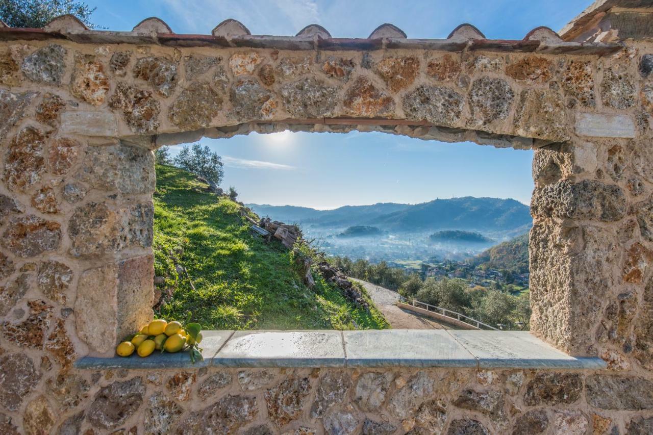Charming Farmhouse In The Hills, Private Pool, Sea View, Dream Panorama Camaiore Ngoại thất bức ảnh